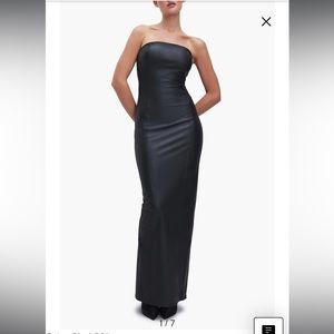 Good American Leather Dress